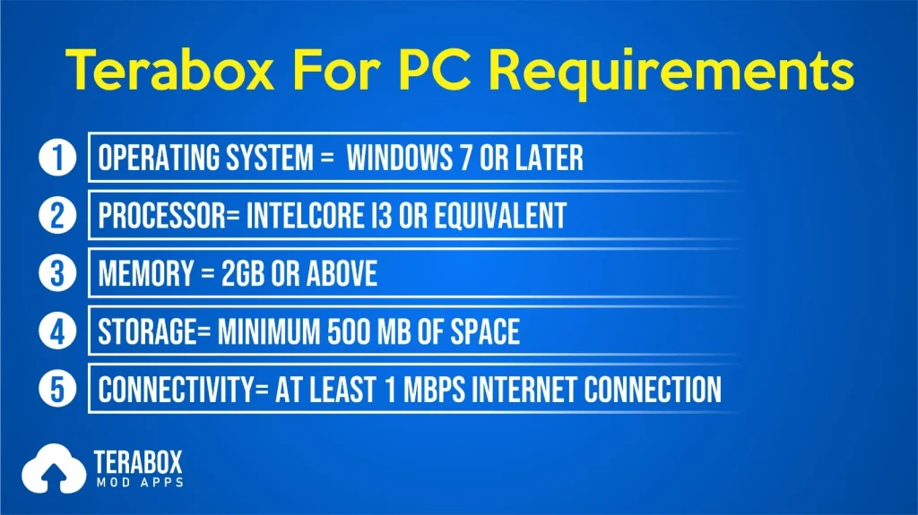 terabox for pc image